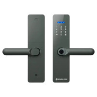 Розумний дверний біометричний замок SEVEN LOCK SL-7740BF (врізна частина 5050) grey Розумний дверний біометричний замок SEVEN LOCK SL-7740BF (врізна частина 5050) grey