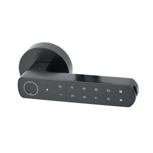 Умный дверной замок Atis Lock BT-100-T Black с доступом по отпечатку пальца и поддержке Tuya Smart