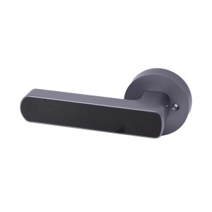 Умный дверной замок Atis Lock BT-100-T Grey с доступом по отпечатку пальца и поддержке Tuya Smart