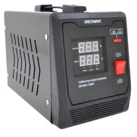 Стабілізатор напруги релейний 1xShuko, DC140-260V, AC220±8%, BOX Green Wave Mauser 1500VA (1050Вт) Стабілізатор напруги релейний 1xShuko, DC140-260V, AC220±8%, BOX Green Wave Mauser 1500VA (1050Вт)