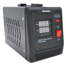 Стабілізатор напруги релейний 1xShuko, DC140-260V, AC220±8%, BOX Green Wave Mauser 2000VA (1400Вт) Стабілізатор напруги релейний 1xShuko, DC140-260V, AC220±8%, BOX Green Wave Mauser 2000VA (1400Вт)