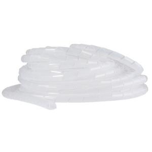 Спіраль АСКО-УКРЕМ SWB-10 (10м) біла-прозора