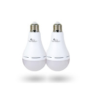 Комплект із двох ламп LED Lightwell BS2C2 9 Вт Е27 з вбудованим акумулятором Комплект із двох ламп LED Lightwell BS2C2 9 Вт Е27 з вбудованим акумулятором