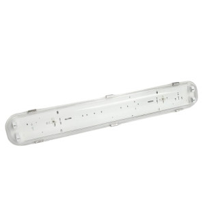 LED світильник IP65 лінійний під лампу 2хТ8 VIDEX 0,6М 220V
