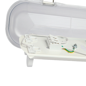 LED світильник IP65 лінійний під лампу 2хТ8 VIDEX 0,6М 220V