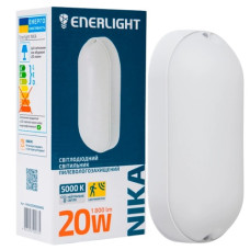 Світильник світлодіодний 20Вт 5000К IP65 з датчиком руху ENERLIGHT NIKA Світильник світлодіодний 20Вт 5000К IP65 з датчиком руху ENERLIGHT NIKA