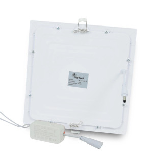 Комплект із 3-х світильників світлодіодних Lightwell LW-SQ-RCD-18 18 W квадрат, вбудований