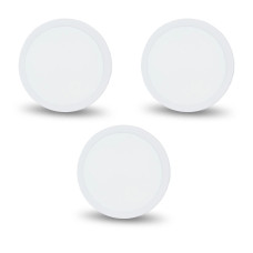 Комплект із 3-х світильників світлодіодних LIGHTWELL LW-R-SFR-12 12 W коло, накладний Комплект із 3-х світильників світлодіодних LIGHTWELL LW-R-SFR-12 12 W коло, накладний