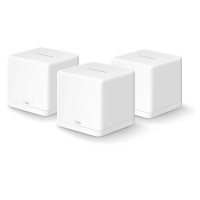 Домашняя Mesh Wi-Fi система Mercusys Halo H30G(3-pack) AC1300 2xGE LAN/WAN (HALO-H30G-3-PACK) Домашняя Mesh Wi-Fi система Mercusys Halo H30G(3-pack) AC1300 2xGE LAN/WAN (HALO-H30G-3-PACK)