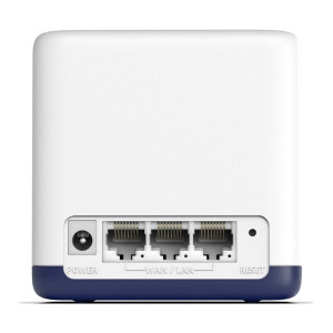 Домашня Mesh Wi-Fi система Mercusys Halo H50G(2-pack) AC1900 3xGE LAN/WAN (HALO-H50G-2-PACK)