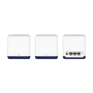 Домашня Mesh Wi-Fi система Mercusys Halo H50G(3-pack) AC1900 3xGE LAN/WAN (HALO-H50G-3-PACK)