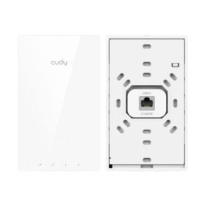 Точка доступу настінна Cudy AP1300 Wall WiFi 5 з підтримкою Mesh дводіапазонна гігабітна AC1200