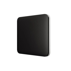 Кнопка SoloButton (1-gang) для вимикача LightSwitch (1-gang) Jeweller black