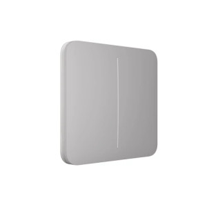 Кнопка SoloButton (2-gang) для выключателя LightSwitch (2-gang) Jeweller fog