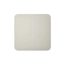 Кнопка SoloButton (2-gang) для вимикача LightSwitch (2-gang) Jeweller oyster