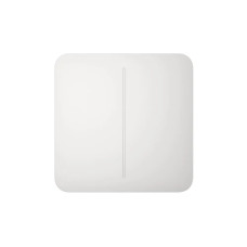 Кнопка SoloButton (2-gang) для вимикача LightSwitch (2-gang) Jeweller white
