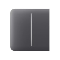 Кнопка SideButton (2-gang) для выключателя LightSwitch (2-gang) Jeweller graphite Кнопка SideButton (2-gang) для выключателя LightSwitch (2-gang) Jeweller graphite