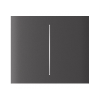 Центральна кнопка Ajax CenterButton (2-gang) vertical для вимикача LightSwitch (2-gang) Jeweller grey Центральна кнопка Ajax CenterButton (2-gang) vertical для вимикача LightSwitch (2-gang) Jeweller grey
