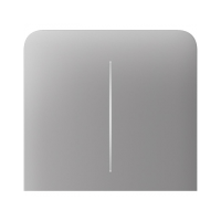 Бічна кнопка Ajax SideButton (2-gang) vertical для вимикача LightSwitch (2-gang) Jeweller fog
