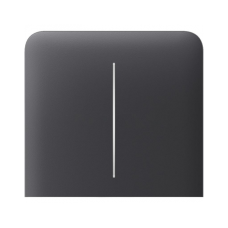 Бічна кнопка Ajax SideButton (2-gang) vertical для вимикача LightSwitch (2-gang) Jeweller graphite Бічна кнопка Ajax SideButton (2-gang) vertical для вимикача LightSwitch (2-gang) Jeweller graphite