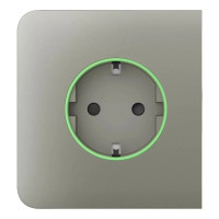 Боковая панель SideCover для умной розетки Ajax Outlet (type F) (Оливковый) Боковая панель SideCover для умной розетки Ajax Outlet (type F) (Оливковый)