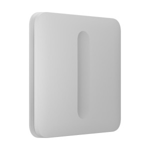 Фронтальна кнопка Ajax SoloButton (Dimmer) для вимикача LightSwitch (Dimmer) Jeweller white
