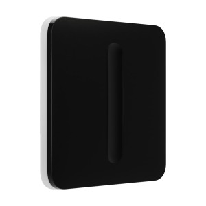 Фронтальна кнопка Ajax SoloButton (Dimmer) для вимикача LightSwitch (Dimmer) Jeweller black