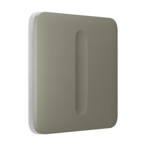 Фронтальна кнопка Ajax SoloButton (Dimmer) для вимикача LightSwitch (Dimmer) Jeweller olive