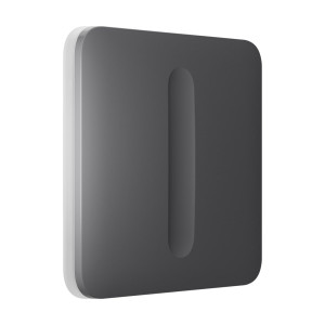 Фронтальна кнопка Ajax SoloButton (Dimmer) для вимикача LightSwitch (Dimmer) Jeweller grey