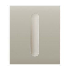 Центральна кнопка Ajax CenterButton (Dimmer) для вимикача LightSwitch (Dimmer) Jeweller ivory