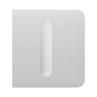 Бічна кнопка Ajax SideButton (Dimmer) для вимикача LightSwitch (Dimmer) Jeweller white Бічна кнопка Ajax SideButton (Dimmer) для вимикача LightSwitch (Dimmer) Jeweller white