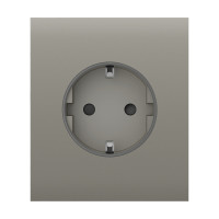 Центральная панель Ajax CenterCover (basic) для розетки OutletCore (basic) [type F] (Оливковый)