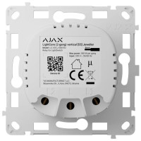 Реле для двоклавішного вимикача Ajax LightCore (2-gang) vertical Реле для двоклавішного вимикача Ajax LightCore (2-gang) vertical
