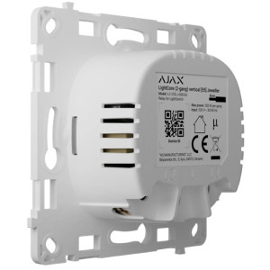 Реле для двоклавішного вимикача Ajax LightCore (2-gang) vertical