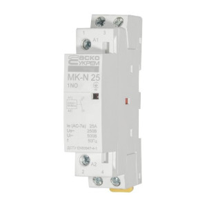 Модульний контактор АСКО-УКРЕМ MK-N 1P 25A 1NO 220V