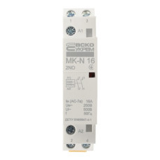 Модульний контактор АСКО-УКРЕМ MK-N 2P 16A 2NO 220V