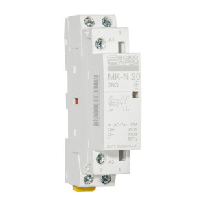 Модульний контактор АСКО-УКРЕМ MK-N 2P 20A 2NO 220V