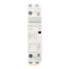 Модульний контактор АСКО-УКРЕМ MK-N 2P 25A 2NO 220V