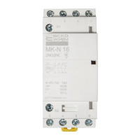 Модульний контактор АСКО-УКРЕМ MK-N 4P 16A 2NO2NC 220V Модульний контактор АСКО-УКРЕМ MK-N 4P 16A 2NO2NC 220V
