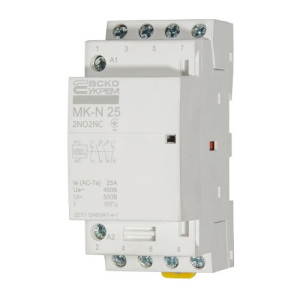 Модульный контактор АСКО-УКРЕМ MK-N 4P 25A 2NO2NC 220V