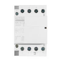 Модульний контактор АСКО-УКРЕМ MK-N 4P 32A 2NO2NC 220V Модульний контактор АСКО-УКРЕМ MK-N 4P 32A 2NO2NC 220V