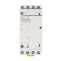Модульний контактор АСКО-УКРЕМ MK-N 4P 25A 4NO 220V Модульний контактор АСКО-УКРЕМ MK-N 4P 25A 4NO 220V