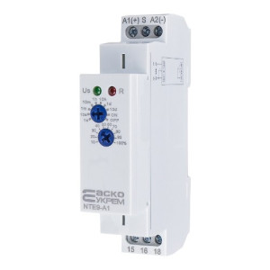 Реле затримки часу на увімкнення АСКО-УКРЕМ NTE9-A1 AC/DC 12-240V