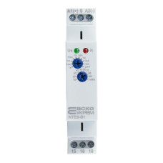 Реле затримки часу на увімкнення АСКО-УКРЕМ NTE9-B1 AC/DC 12-240V