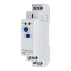 Реле затримки часу на увімкнення АСКО-УКРЕМ NTE9-B2 AC/DC 12-240V