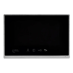 Видеодомофон 7” Light Vision MACAO FHD Black