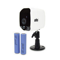 Автономная IP-видеокамера ATIS AI-142B+Battery 2 Мп Wi-Fi Автономная IP-видеокамера ATIS AI-142B+Battery 2 Мп Wi-Fi