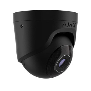 Дротова охоронна IP-камера Ajax TurretCam (5 Mp/2.8 mm) Black