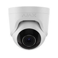 Проводная охранная IP-камера Ajax TurretCam (5 Mp/4 mm) White