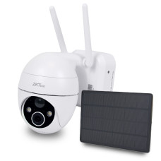 IP-видеокамера ZKTeco C4DS WiFi Solar PTZ для системы видеонаблюдения 3 Мп IP-видеокамера ZKTeco C4DS WiFi Solar PTZ для системы видеонаблюдения 3 Мп